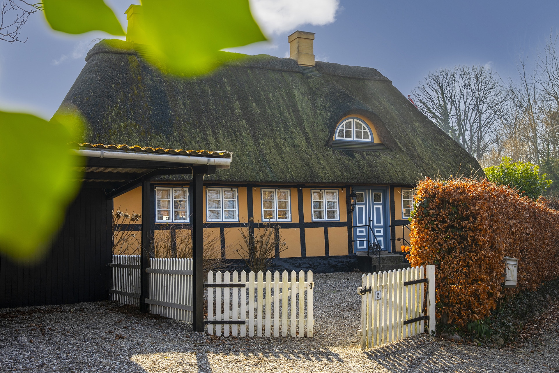 Godsejerhuset m. 3 soveværelser på Skrøvelev Gods