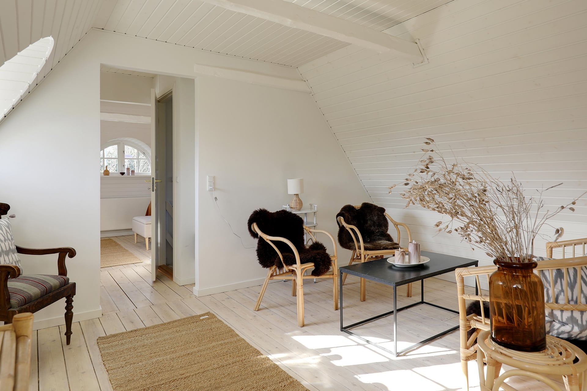Godsejerhuset m. 3 soveværelser på Skrøvelev Gods